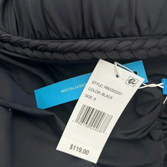 Bleu Rod Beattie Black One Piece Swimsuit - Picture 10 of 11